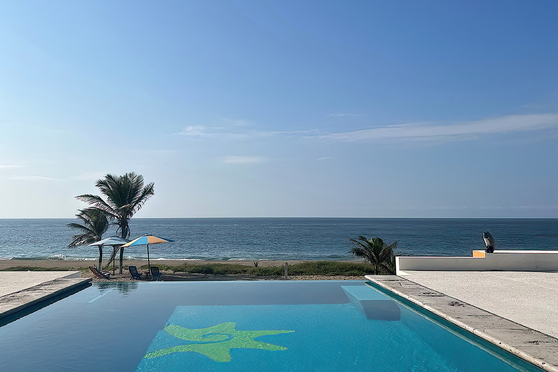 Guests at the Beach Villa Star of the Sea Boutique Resort Costalegre