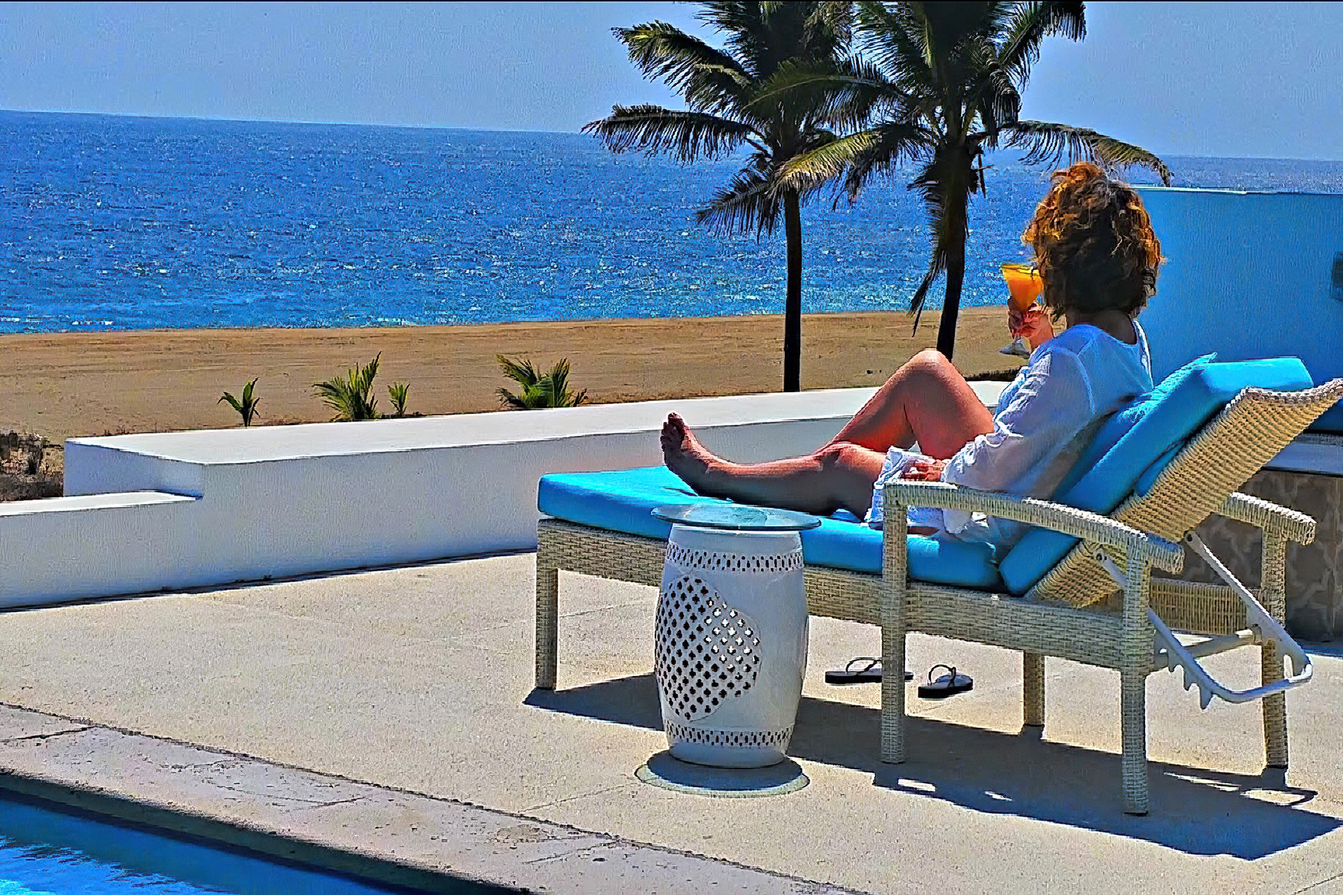 Villa Star of the Sea Deck beach view